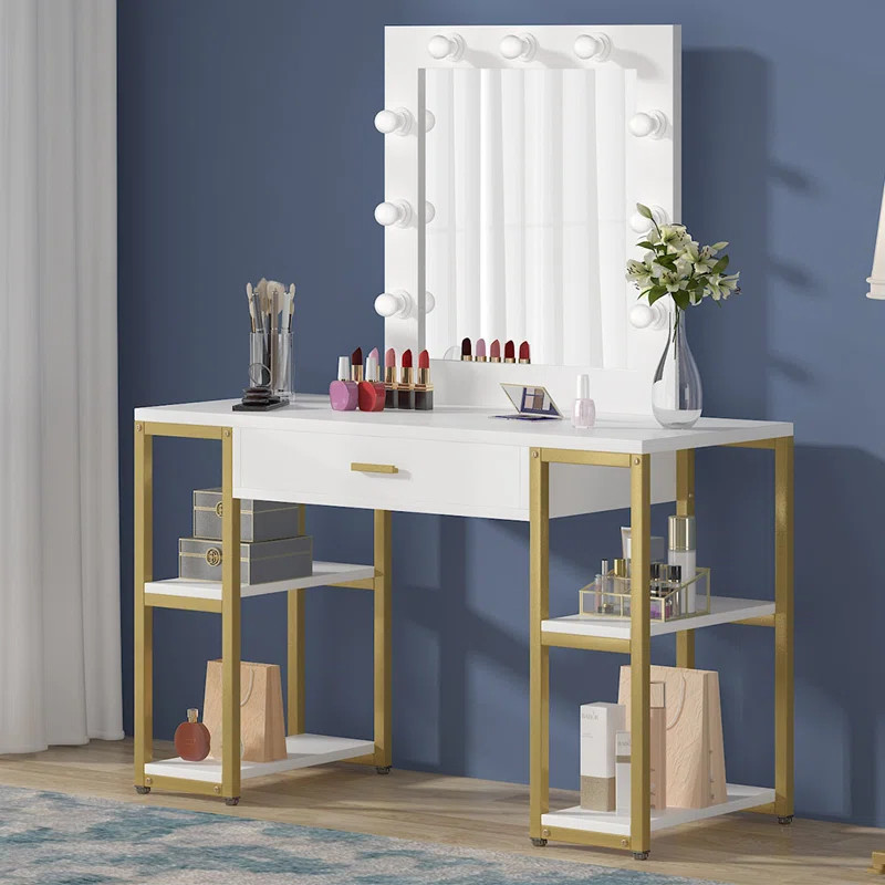 Angel Vanity with Mirror | Wayfair North America