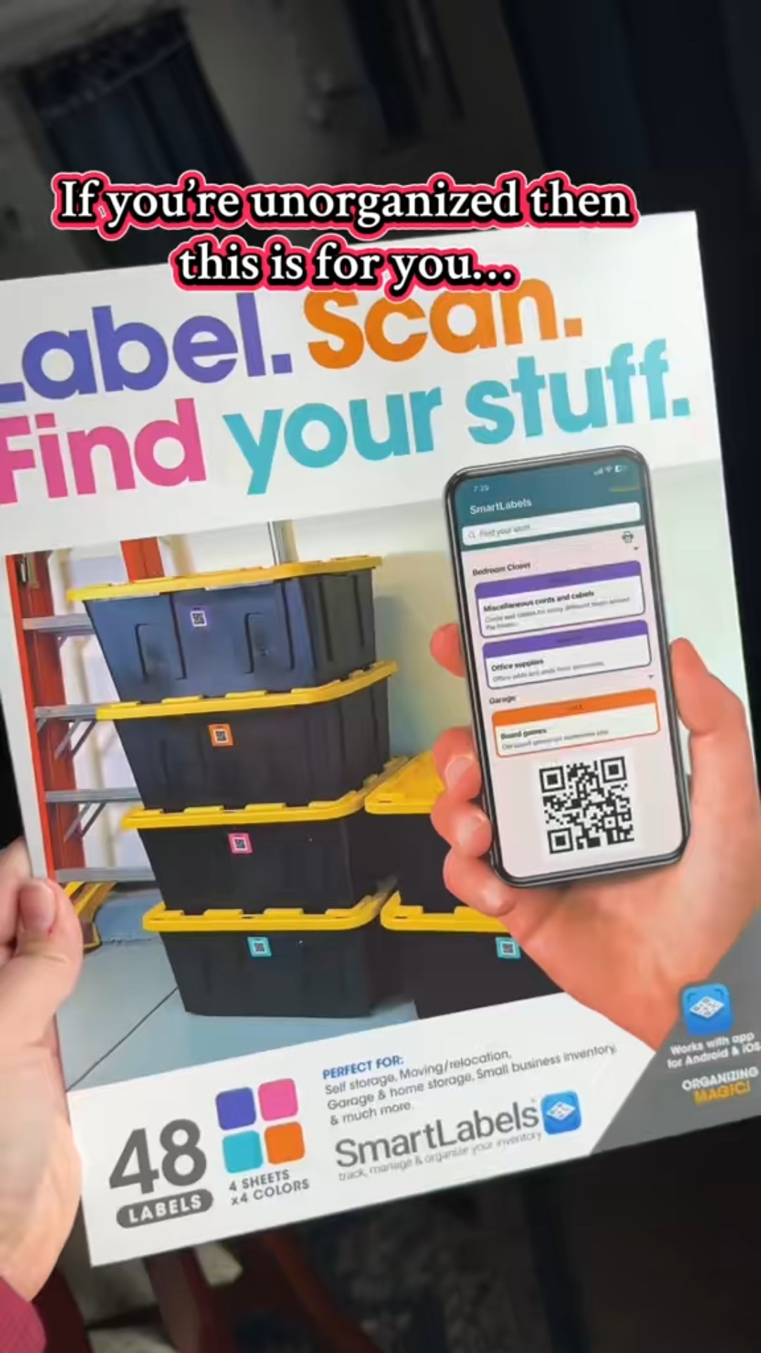 if you’re moving or just want to get organized, these smart labels are for you! 

#LTKSeasonal #LTKHome