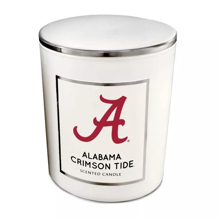 NCAA Alabama Crimson Tide Sweet Victory 16oz Candle with Embossed Lid | Target