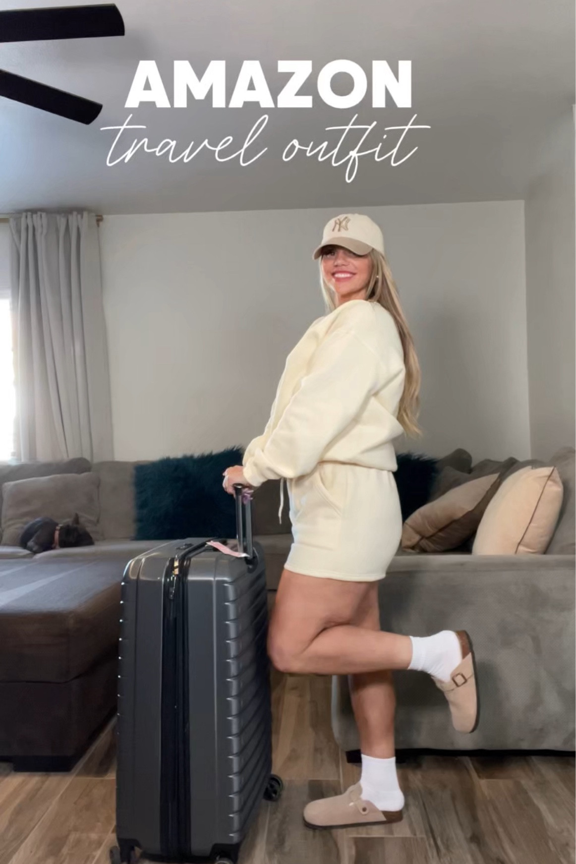 Comfy, cozy & ready to travel ✈️

#LTKMidsize #LTKFindsUnder50 #LTKStyleTip