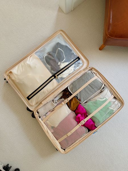 The Beis luggage is so elite! I’ve also had these packing cubes for years and they are great for staying organized. 

#LTKFindsUnder50 #LTKTravel #LTKFindsUnder100