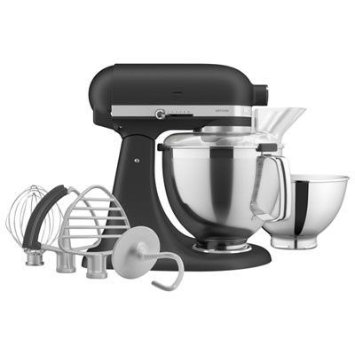 KitchenAid Artisan Tilt-Head Stand Mixer with Premium Accessory Pack - 5Qt - 325-Watt - Cast Iron | Best Buy Canada