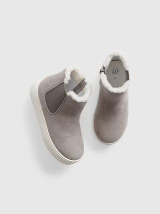Toddler High-Top Sherpa-Lined Sneakers | Gap (US)