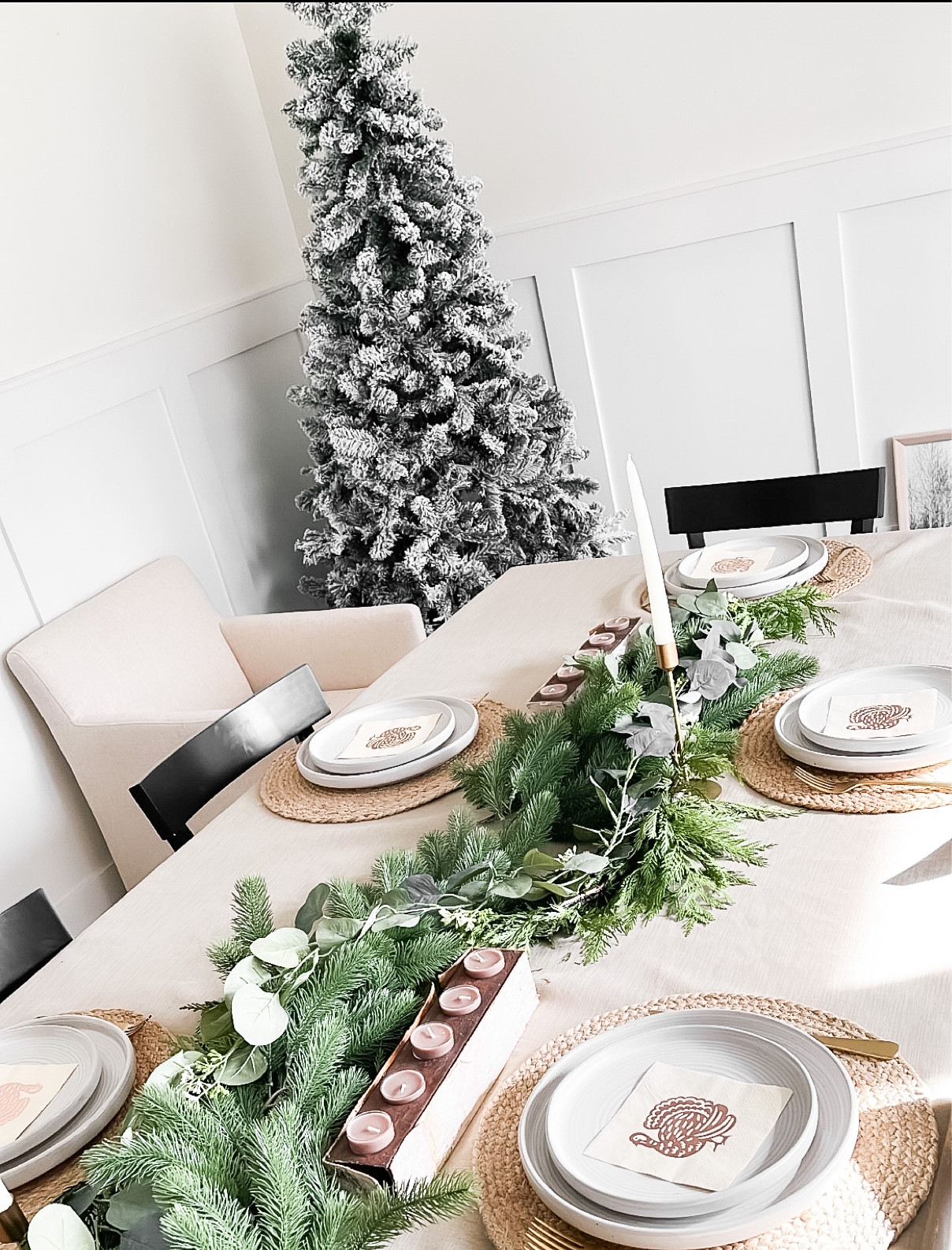 I purchased this flocked Christmas tree from Walmart last year and I absolutely loved it! You also can’t really beat the price either ☺️ Only $79 for the 6.5 ft! 

#LTKHoliday #LTKhome #LTKSeasonal