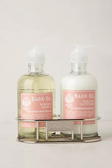 Barr-Co. Honeysuckle Hand & Body Caddy Set | Anthropologie (US)