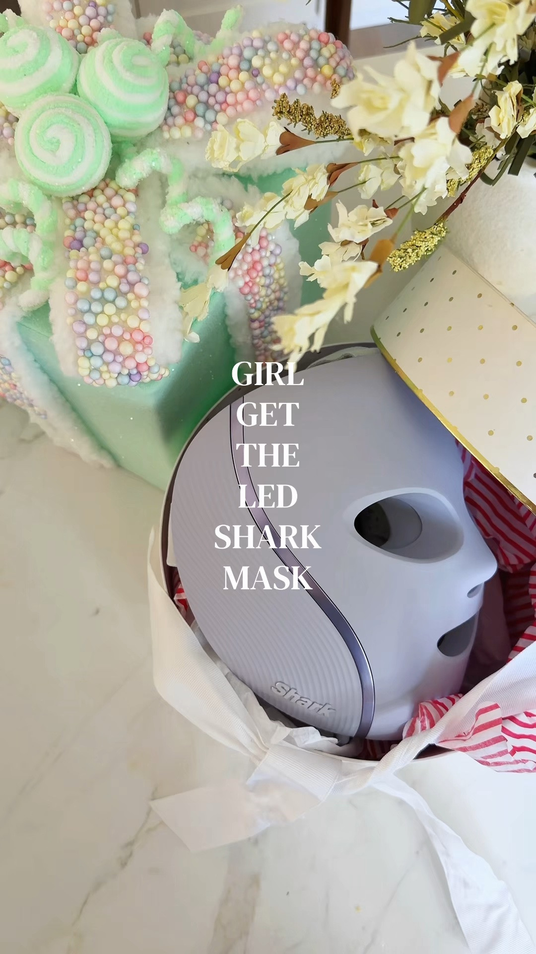 The viral shark cryoglow led face mask ✨