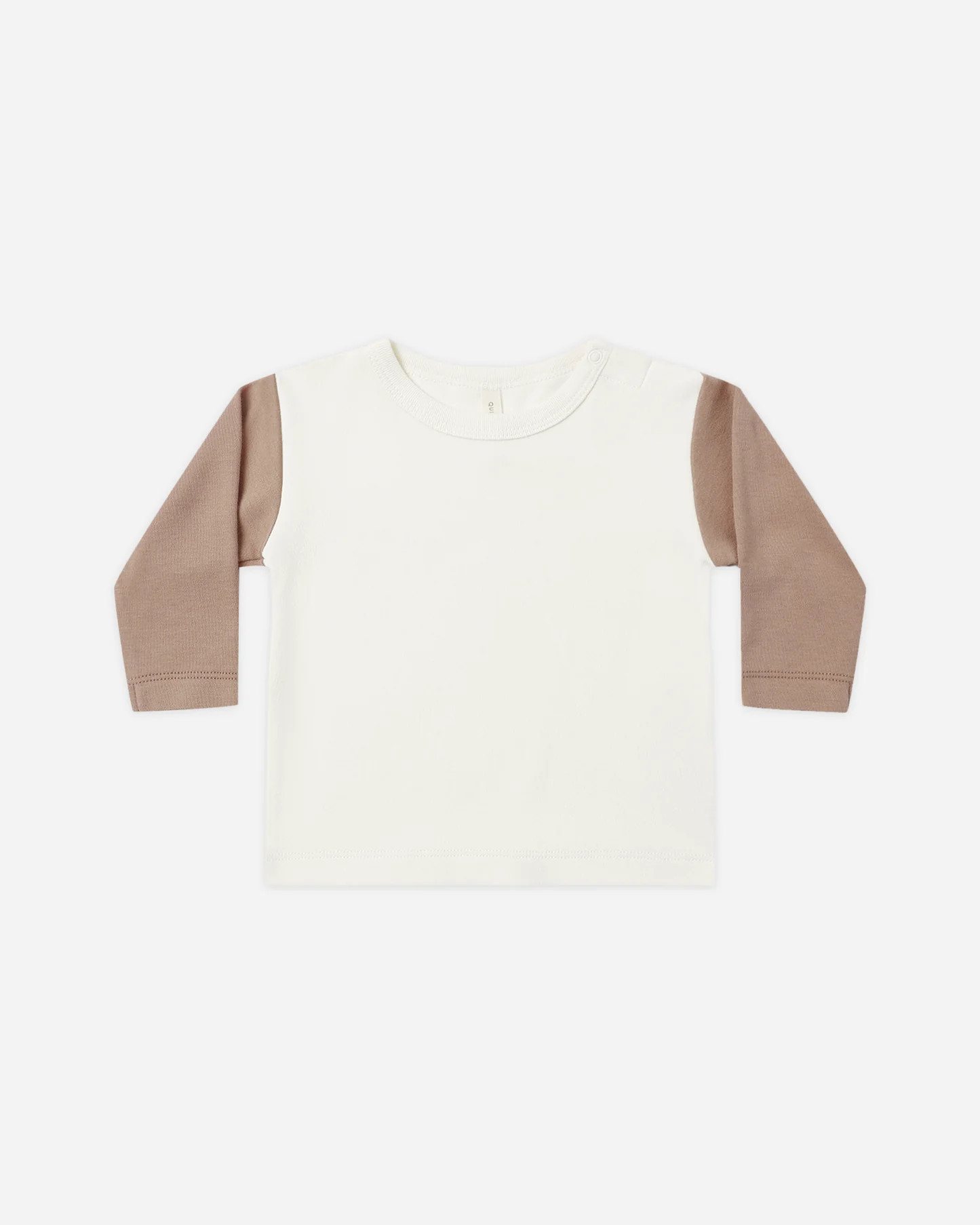 Long Sleeve Raglan Tee Almond | Rylee + Cru