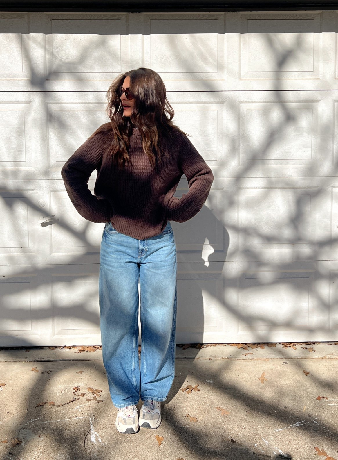 wearing a large in the sweater instead of my usual size small

#LTKFindsUnder100 #LTKootd