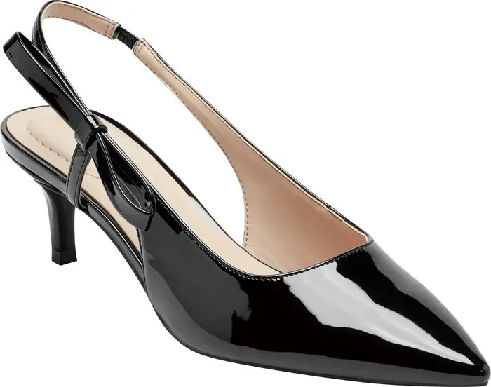 Bandolino Alilac Bow Slingback Pump (Women) | Nordstromrack | Nordstrom Rack