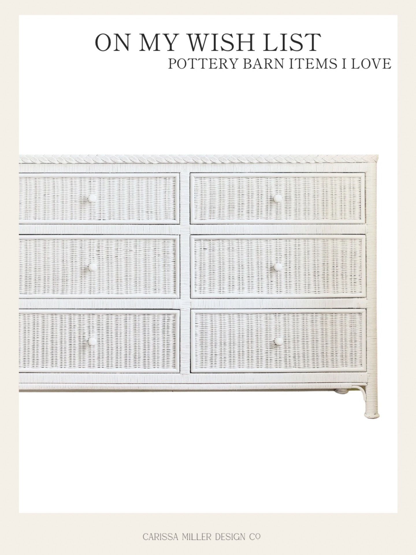This Love Shack Fancy dresser 😍