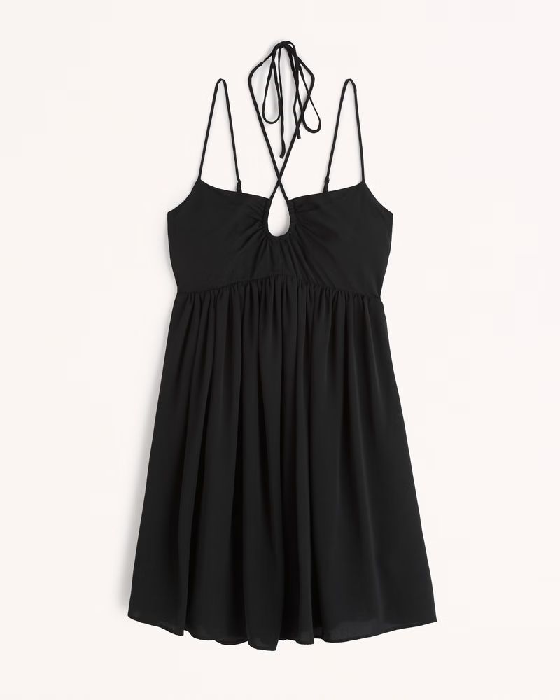 Women's Strappy Flirty Mini Dress | Women's New Arrivals | Abercrombie.com | Abercrombie & Fitch (US)