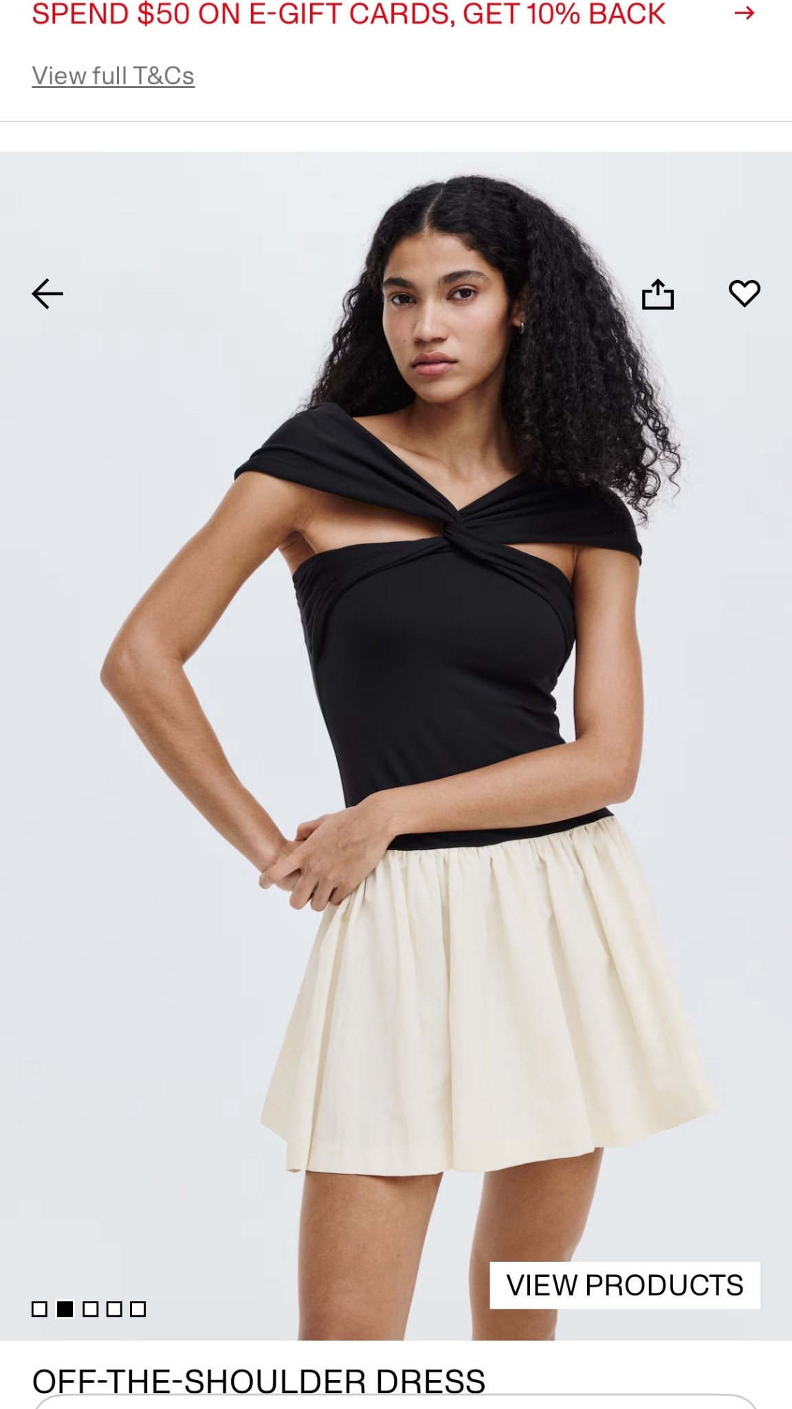 $40 off the shoulder dress from H&M 😍 With some tights & heels for holiday parties. Yes please

#LTKFindsUnder50 #LTKStyleTip #LTKHoliday