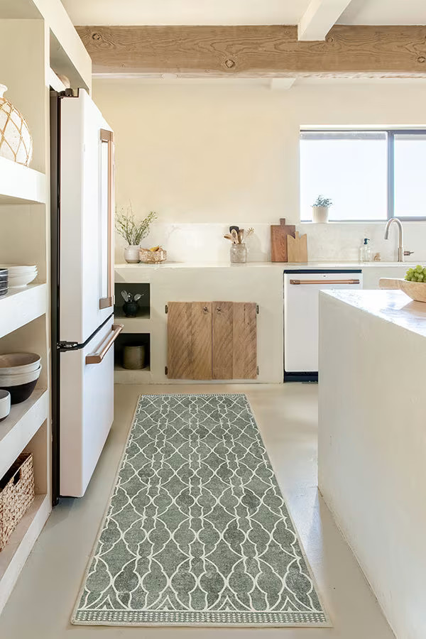 Grogu™ Trellis Sage Green Rug | Ruggable