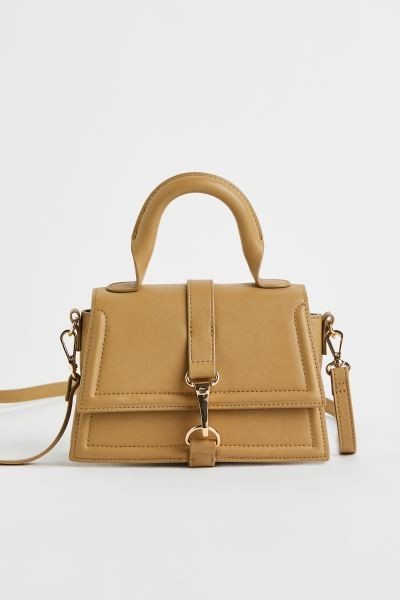 New ArrivalHandbag with a narrow, detachable shoulder strap with carabiner hooks and a handle at ... | H&M (US + CA)