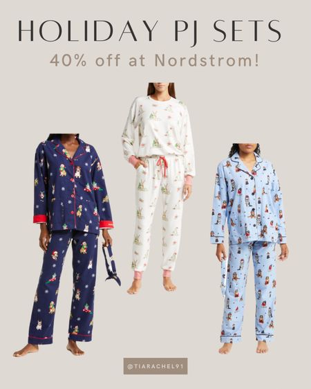 Cutest holiday PJs 40% off at Nordstrom! Good gift idea 

#LTKSeasonal #LTKGiftGuide #LTKHoliday