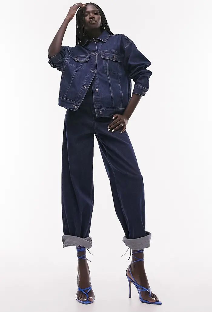 Oversize Denim Trucker Jacket | Nordstrom