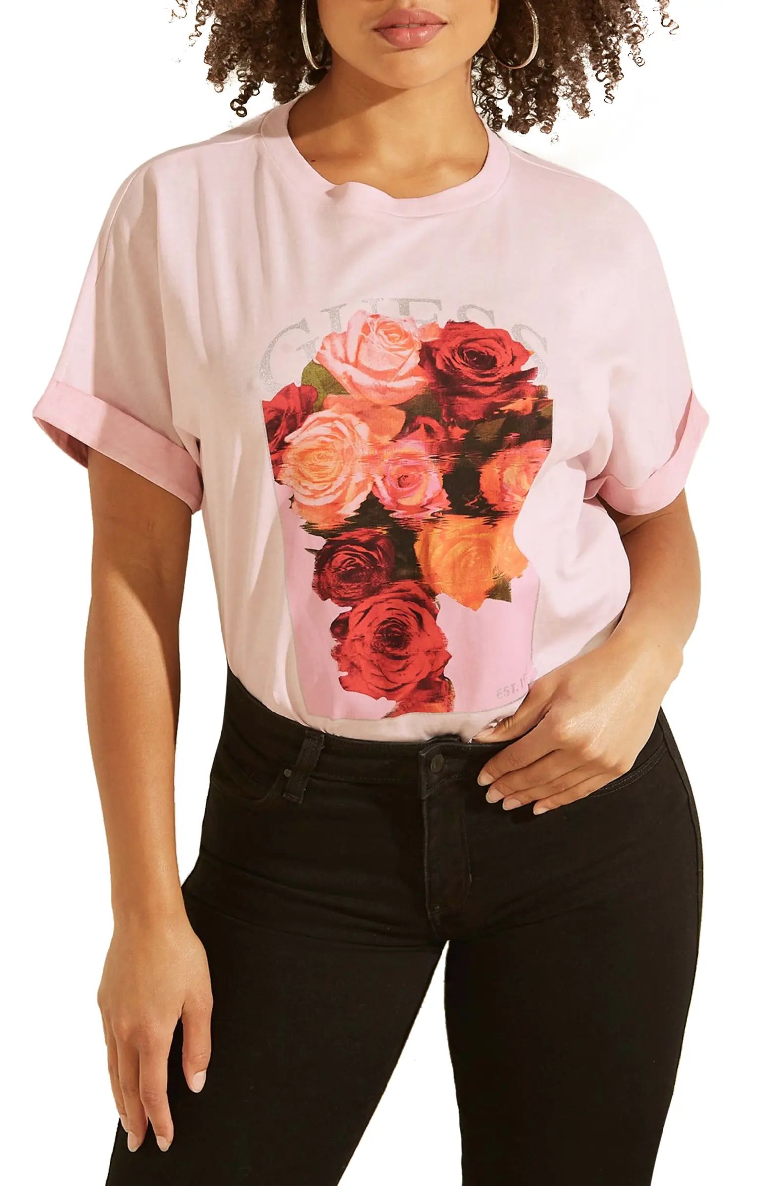 Ermin Rose Logo Graphic Tee | Nordstrom