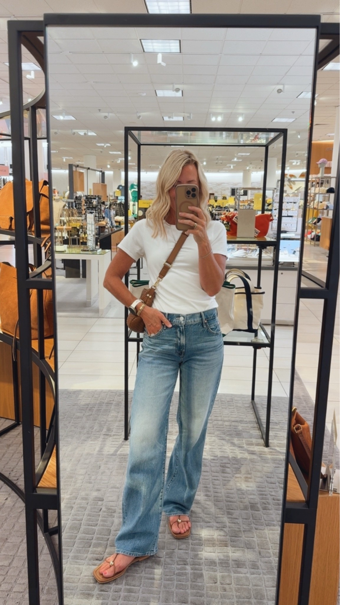 Casual ootd // these jeans are basically my whole identity now 

Tee: small
Jeans: size down, I’m in 25

#LTKOver40 #LTKSaleAlert