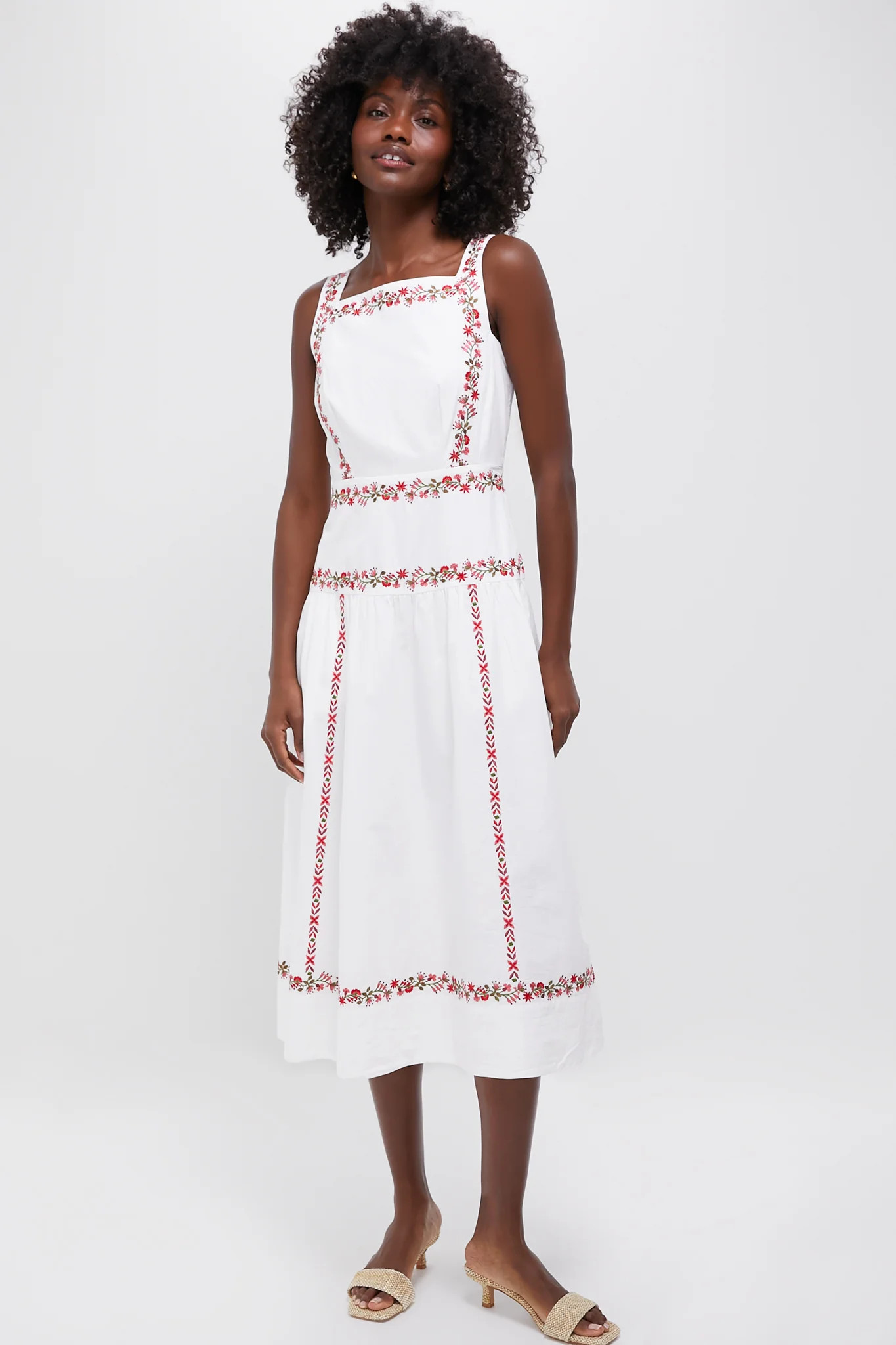 Ivory Flame Rasia Dress | Tuckernuck (US)
