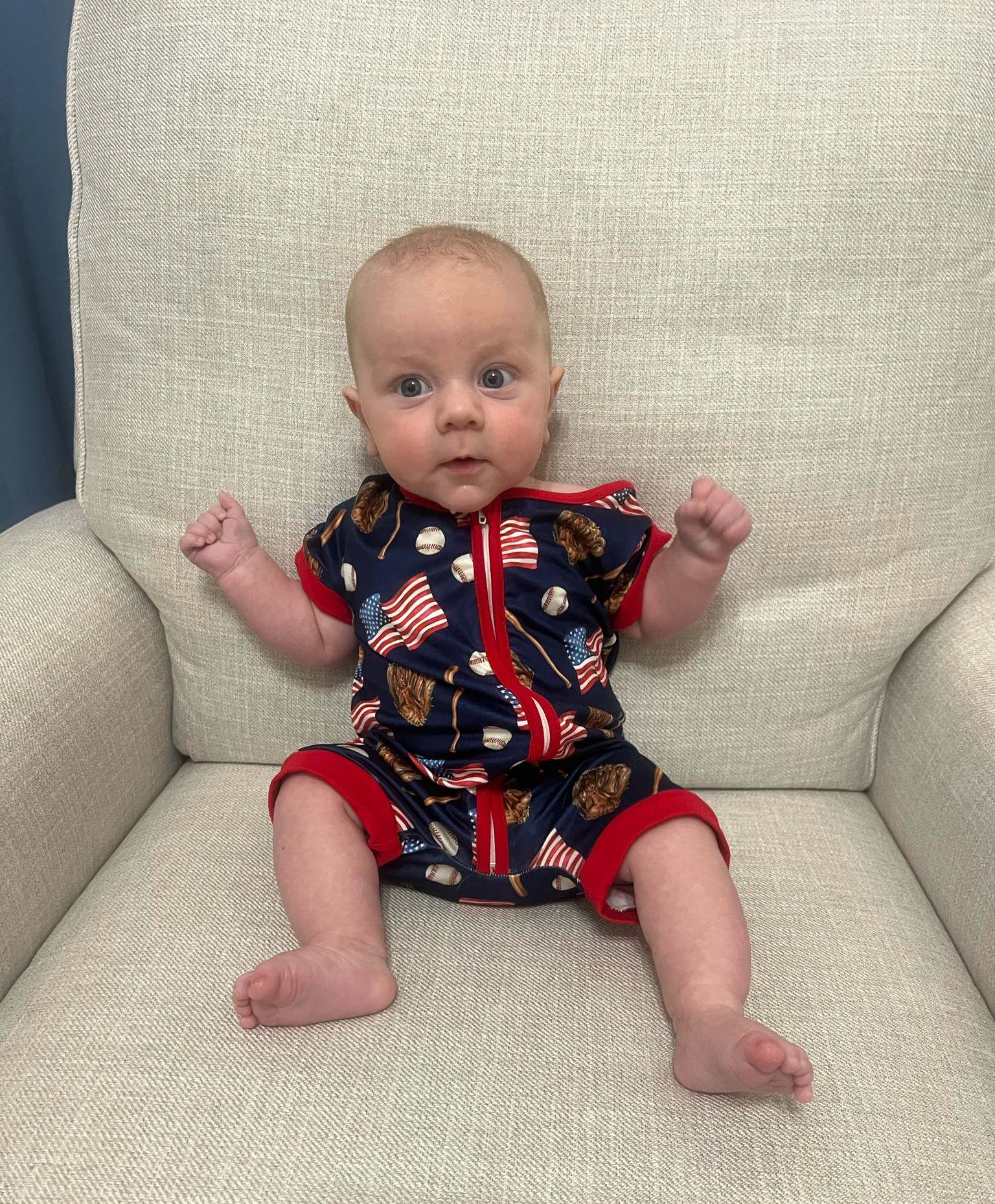 Love these soft zipper rompers for him so easy to throw on and comfy!!

Amazon finds 
Baby boy fashion 
Fourth of July outfit 
Memorial Day outfit 
Labor Day outfit 

#LTKFamily #LTKBaby