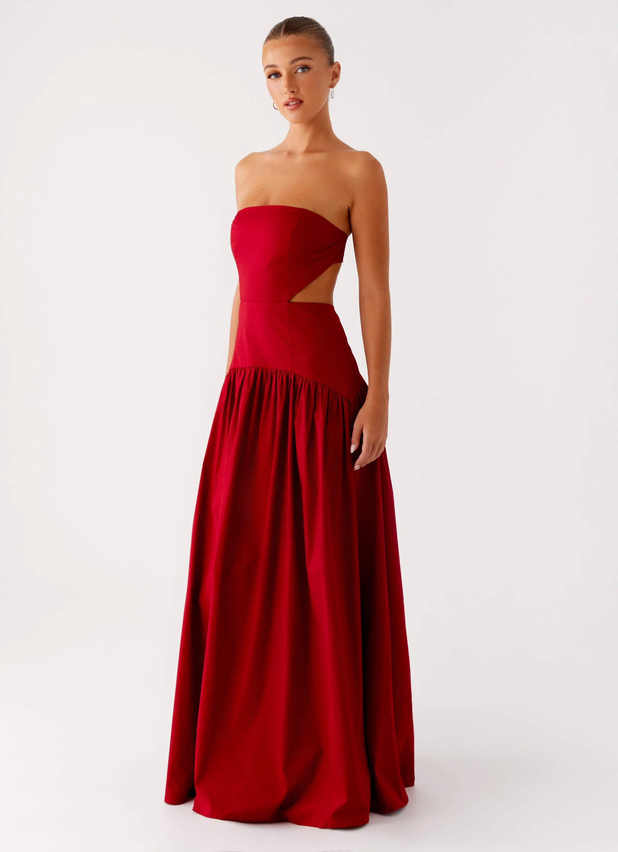 Aamari Maxi Dress - Red | Peppermayo (Global)