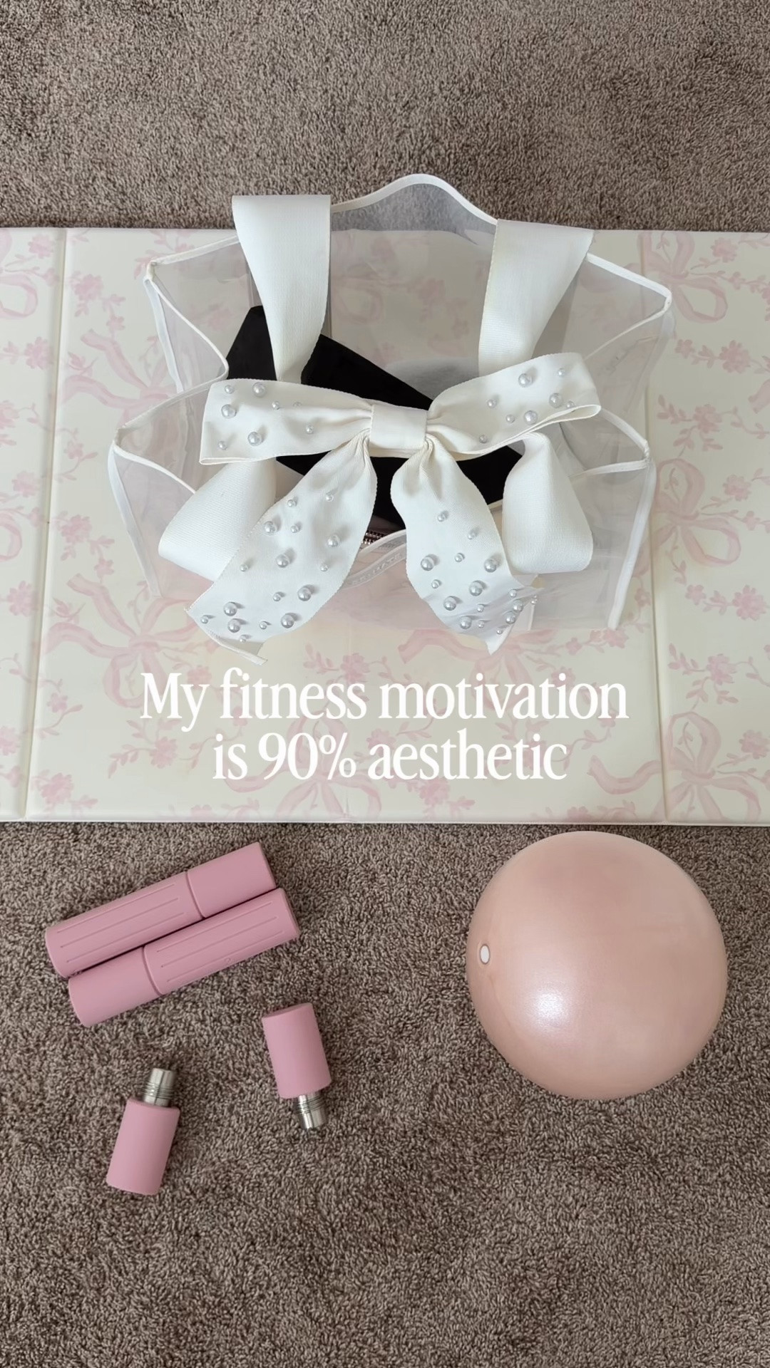 Linking up my favorite fitness equipment and organization for at home workouts! This is my Pilates set up and I usually follow a workout on YouTube for Pilates. I prefer strength training 3x a week but add in Pilates when I can! 

For my bow tote, use code STRAWBERRYCHICXO20 for 20% off anything at case-mate

For my workout mat and adjustable weights, use code AMANDA15! FOR 15% off anything

#LTKfitnessgoals