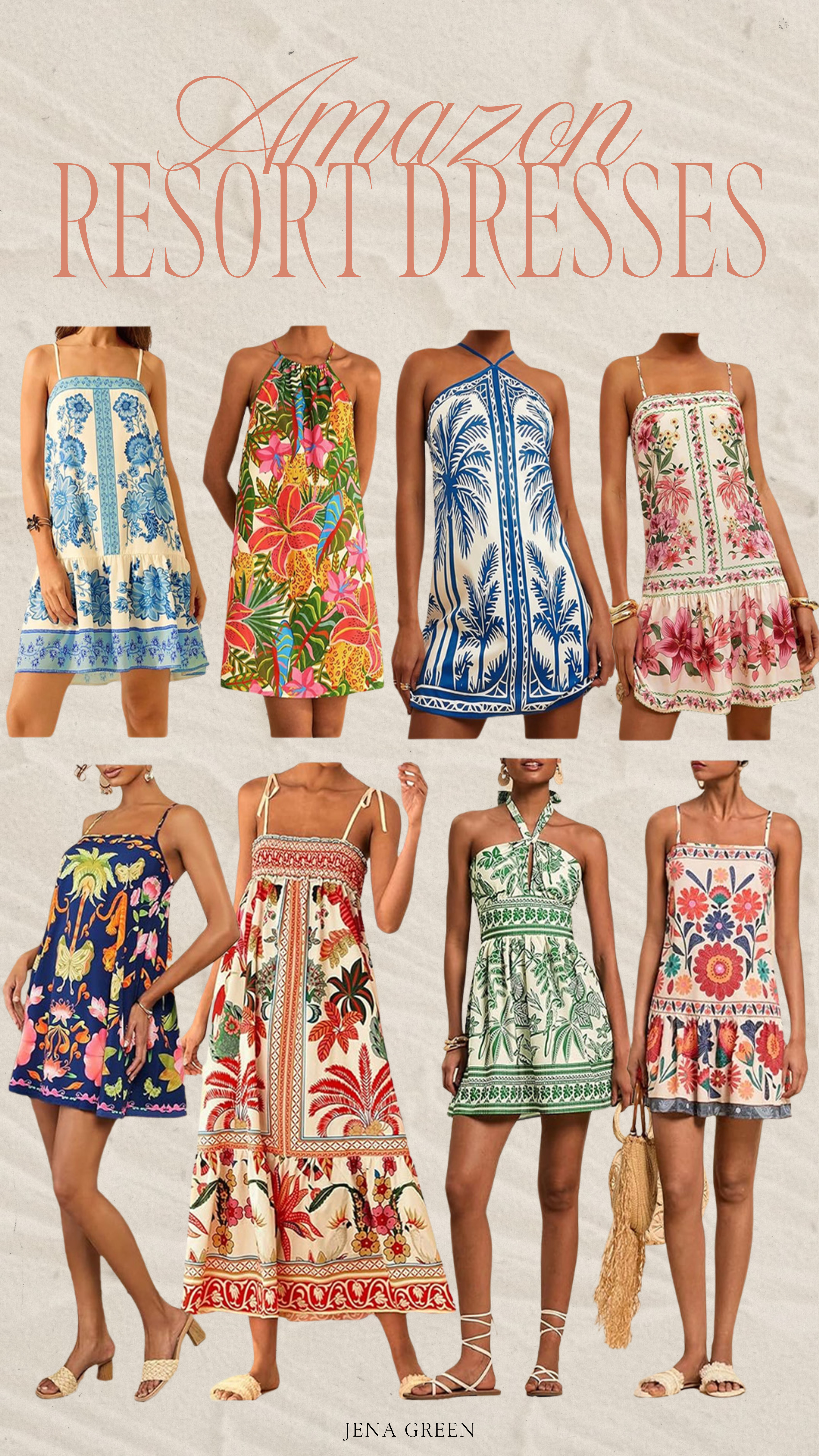 Amazon Resort Dresses | Farm Rio Look for Less | Farm Rio Similar Dresses | Farm Rio Dresses for Less 

 #LTKSeasonal #LTKFindsUnder50 #LTKFindsUnder100