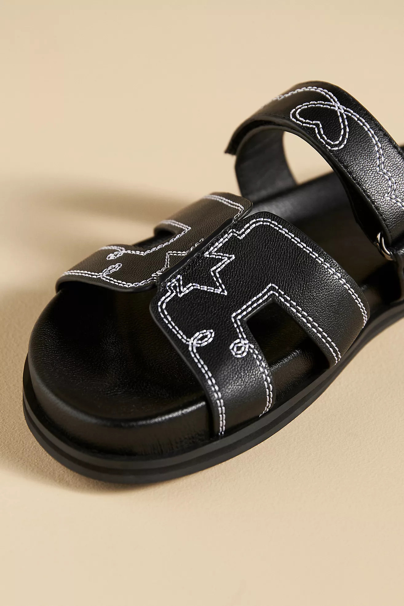 Bibi Lou Cutout Slide Sandals | Anthropologie (US)