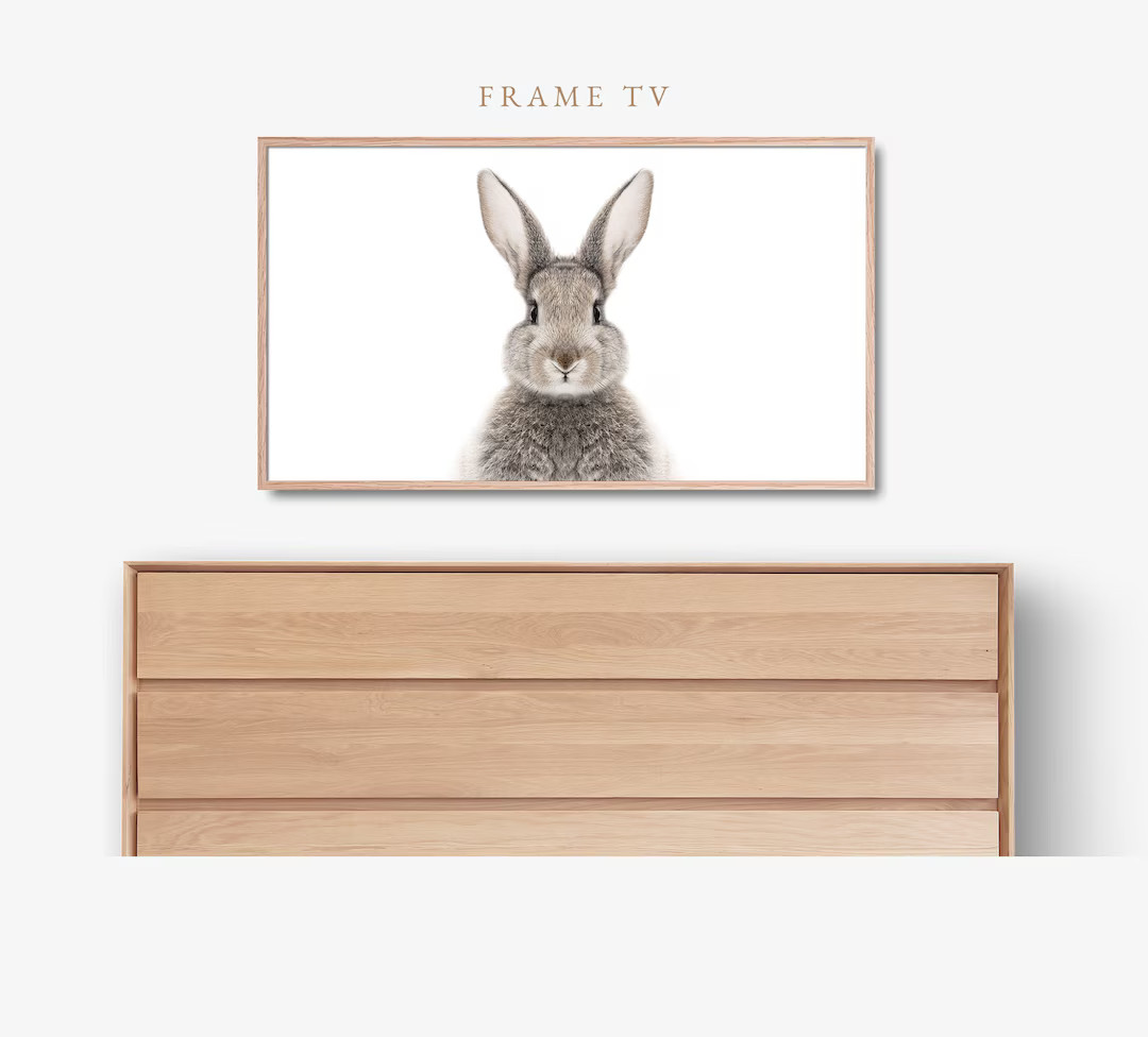 Frame Tv Easter Art, Easter Art Print, Bunny Ears Art, Frame Tv Spring Art, Easter Artwork, Frame... | Etsy (US)