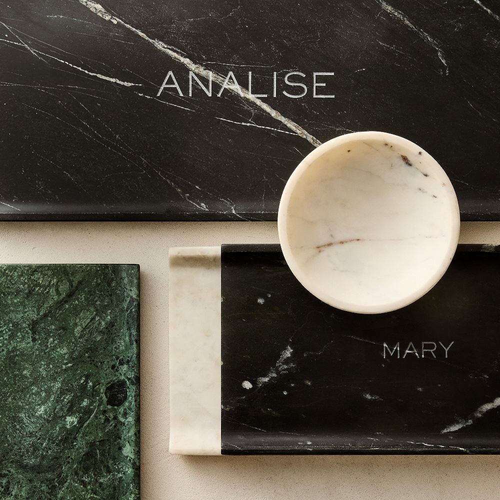 Foundations Marble Trays &amp; Bowls | West Elm (US)