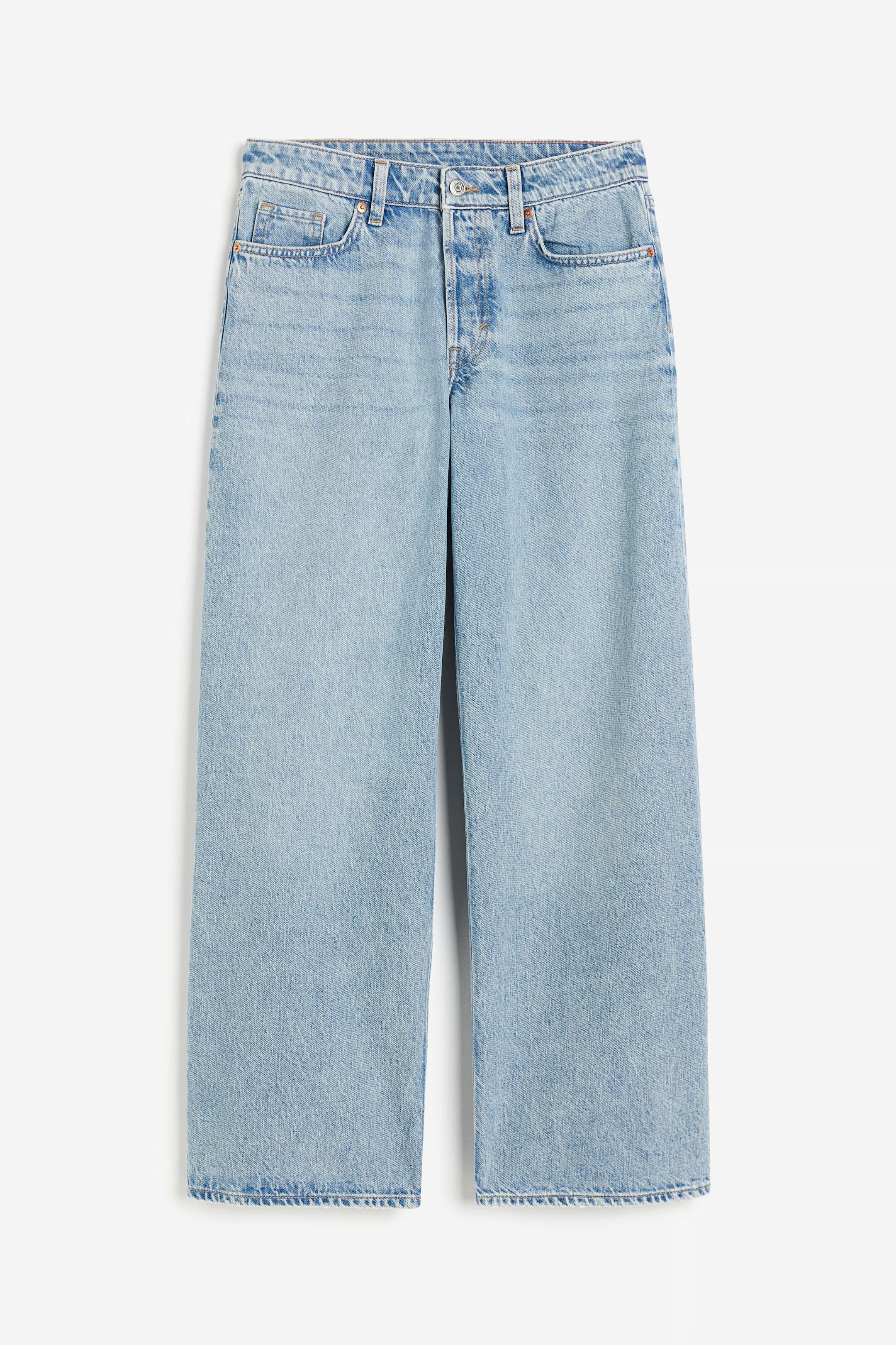 Curvy Fit Baggy Low Jeans | H&M (US + CA)