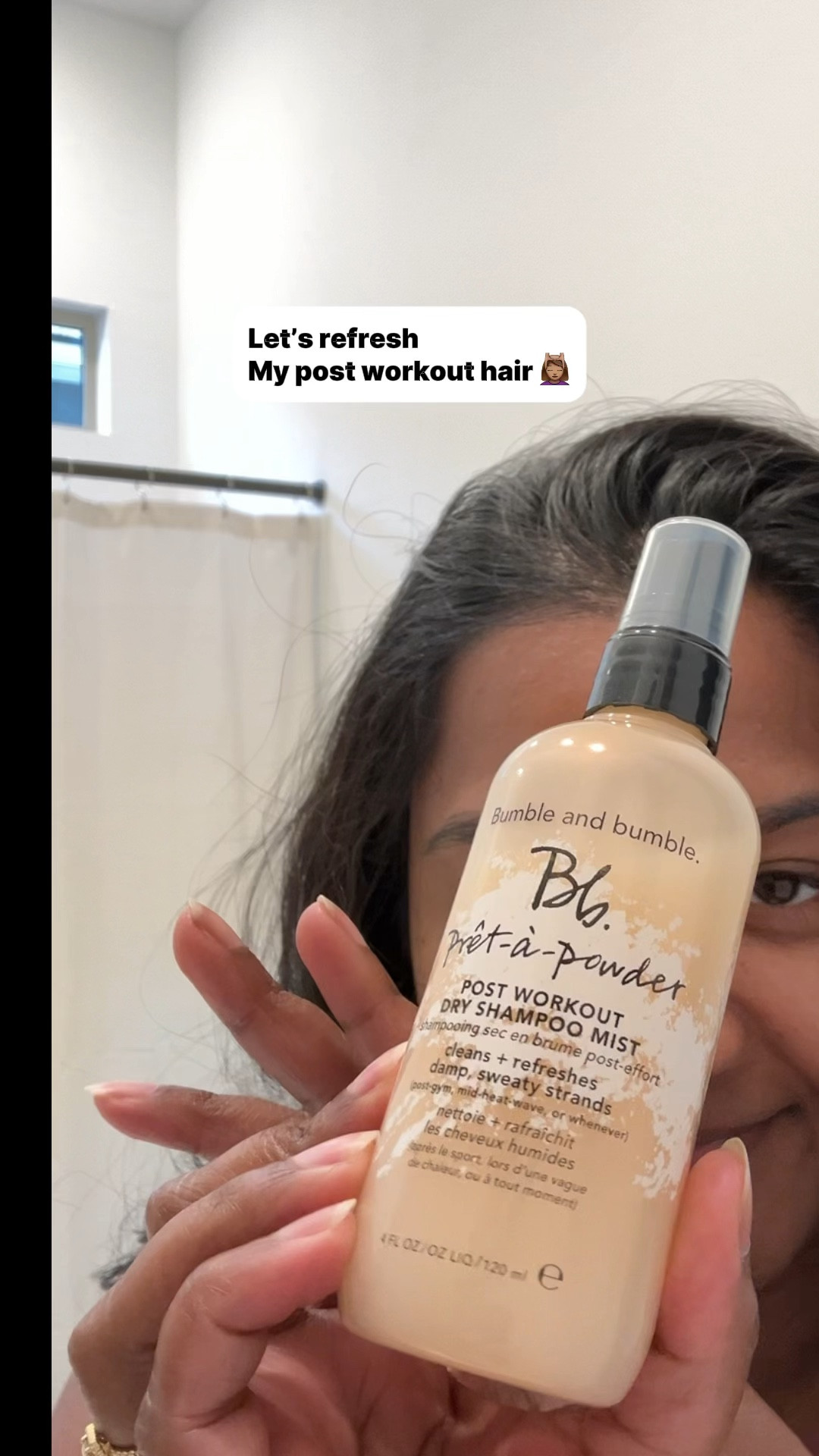 Refresh post workout hair with dry shampoo that has no white cast

#LTKBeauty #LTKStyleTip #LTKGiftGuide