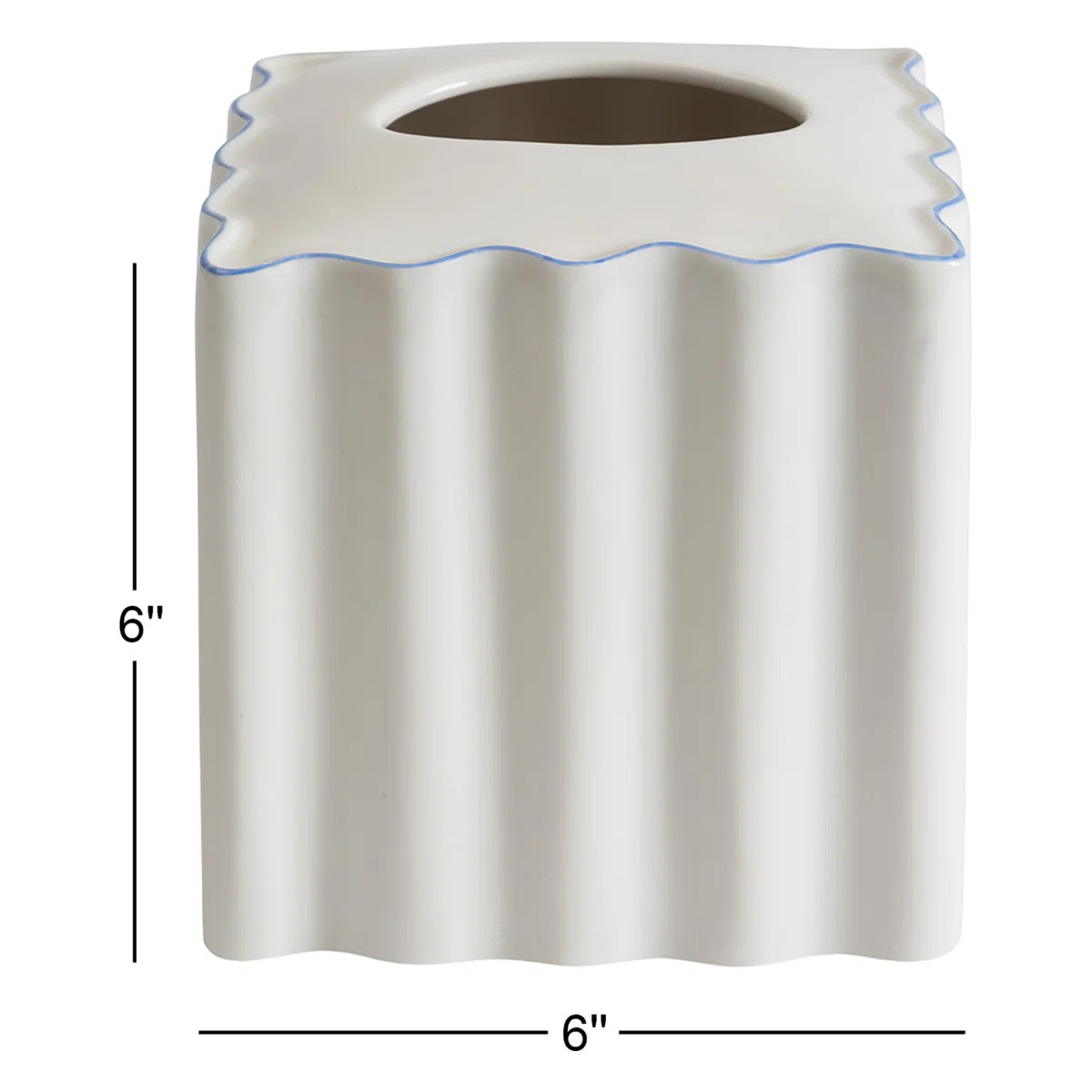 Le Marais Blue Tissue Holder | Wayfair North America