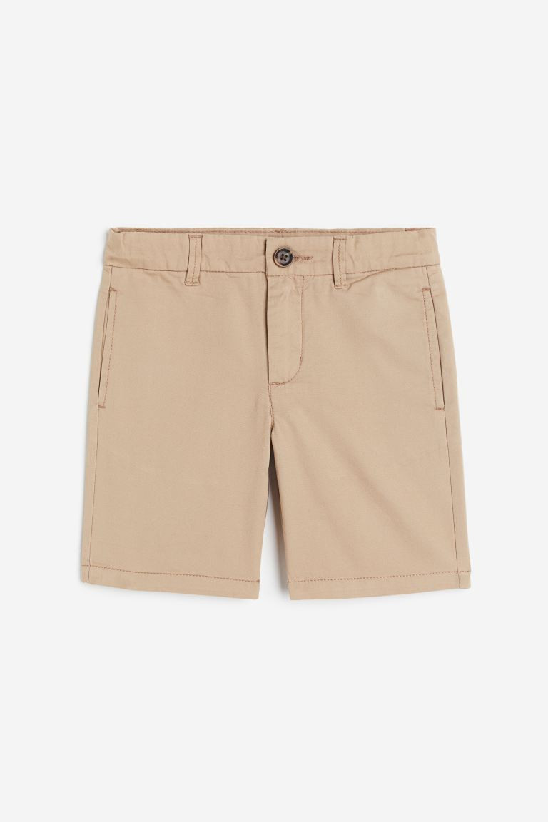 Cotton chino shorts | H&M (UK, MY, IN, SG, PH, TW, HK)