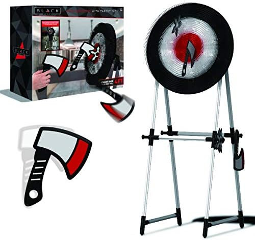 The Black Series Axe Throwing Target Set, 3 Throwing Axes and Bristle Target, Active and Safe Pla... | Amazon (US)