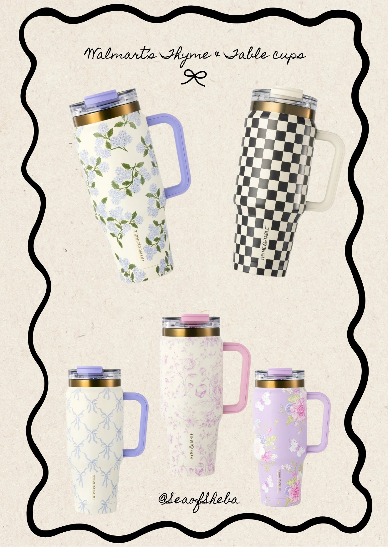Walmart’s Thyme & Table cups! #walmart #thymeandtable 

#LTKHome #LTKFindsUnder50 #LTKGiftGuide