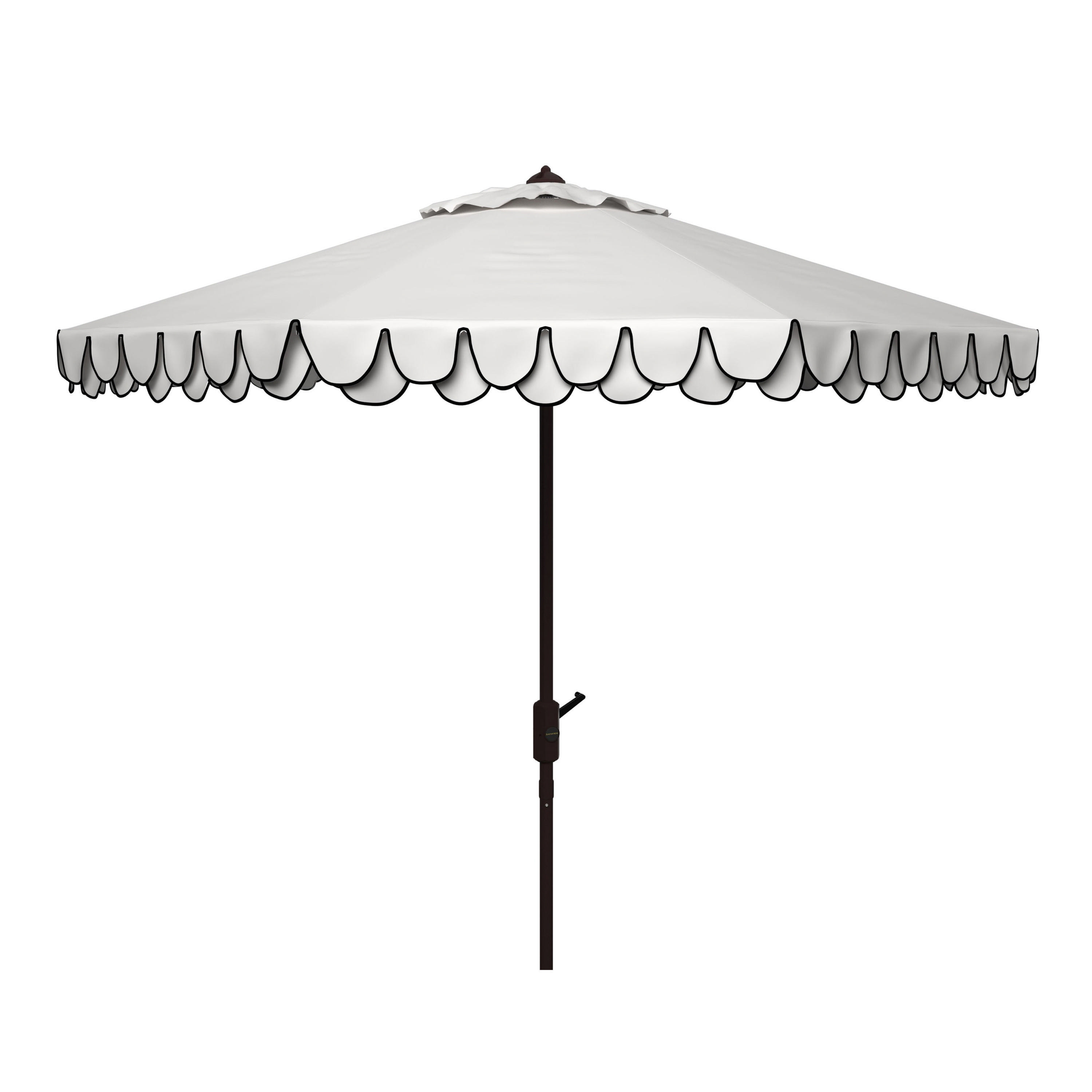 Double Scalloped 9 Foot Tilting Patio Umbrella | World Market