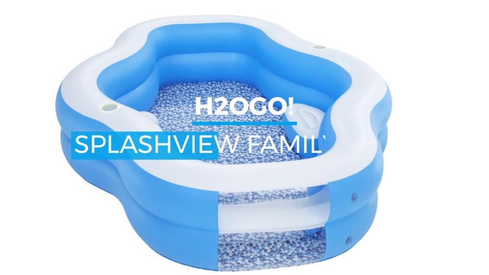 H2OGO! 8' Lily Flower 15.3" Deep Inflatable Above Ground Pool - Walmart.com | Walmart (US)