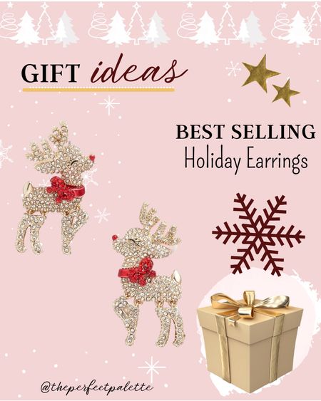 Gifts for Her: Holiday Earrings from Baublebar

#baublebar | earrings | reindeer |  #christmas #holidayoutfit #snowflakes #partydress #holiday #martini #tartan #holidaypartyoutfit #holidayhostess #hostess #nordstrom


#LTKstyletip #LTKbeauty #LTKsalealert #LTKshoecrush #LTKSeasonal #LTKunder50 #LTKU #LTKfamily #LTKunder100 #LTKwedding