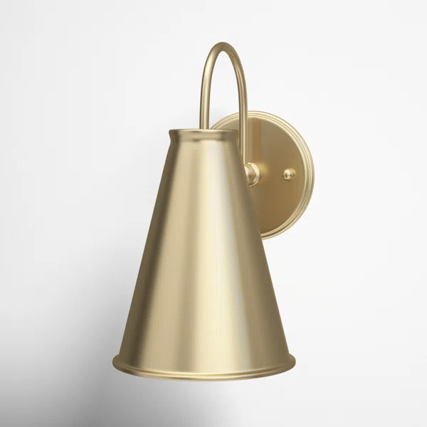 Dimson Single Light Dimmable Armed Sconce | Birch Lane