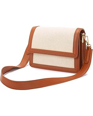 Telena Crossbody Bags for Women Vegan Leather Purses for Women Crossbody Handbag Purse with Adjus... | Amazon (US)