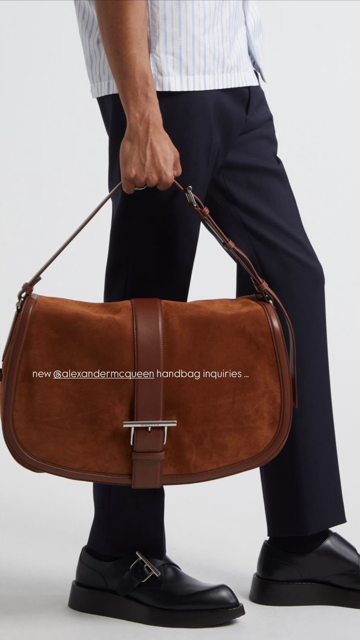 MCQUEEN HANDBAG 

#LTKMens #LTKTravel #LTKWorkwear