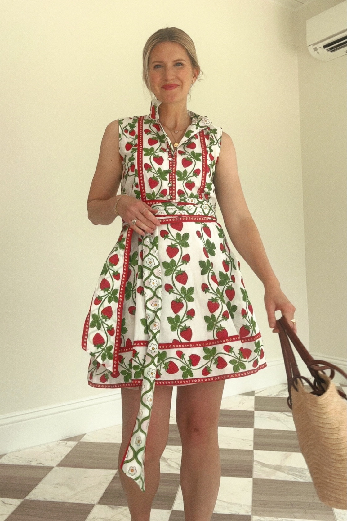 good morning! the cutest summer dress there ever was 🍓 use code “ashleybrooke50” for $50 off! 

#LTKSummerEdit #LTKStyleTip