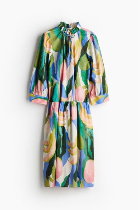 Colorful midi dress 

#LTKfindsunder50 #LTKSeasonal #LTKstyletip