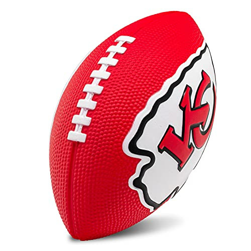 Franklin Sports NFL Kansas City Chiefs Football - Kids Foam Football - Soft Junior Size 8.5" Ball with 3D Logos - Perfect for Gameday + Tailgates | Amazon (US)