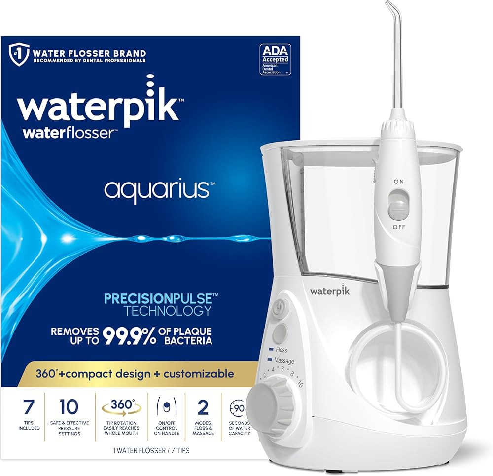 Waterpik Aquarius Water Flosser Professional For Teeth, Gums, Braces, Dental Care, Electric Power... | Amazon (US)