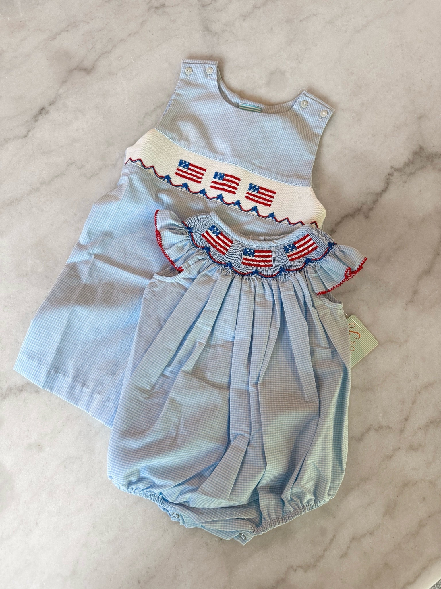 4th of July matching outfits for baby girl and toddler boy ❤️🤍💙.

#LTKKids #LTKBaby