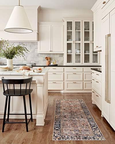 Chris Loves Julia x Loloi Jules JUL-02 Terracotta / Multi Oriental Area Rug 2'-6" x 7'-6" | Amazon (US)