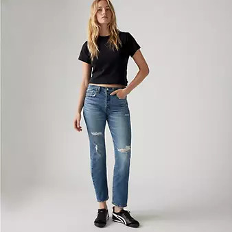 Wedgie Straight Fit Women's Jeans | LEVI'S (US)