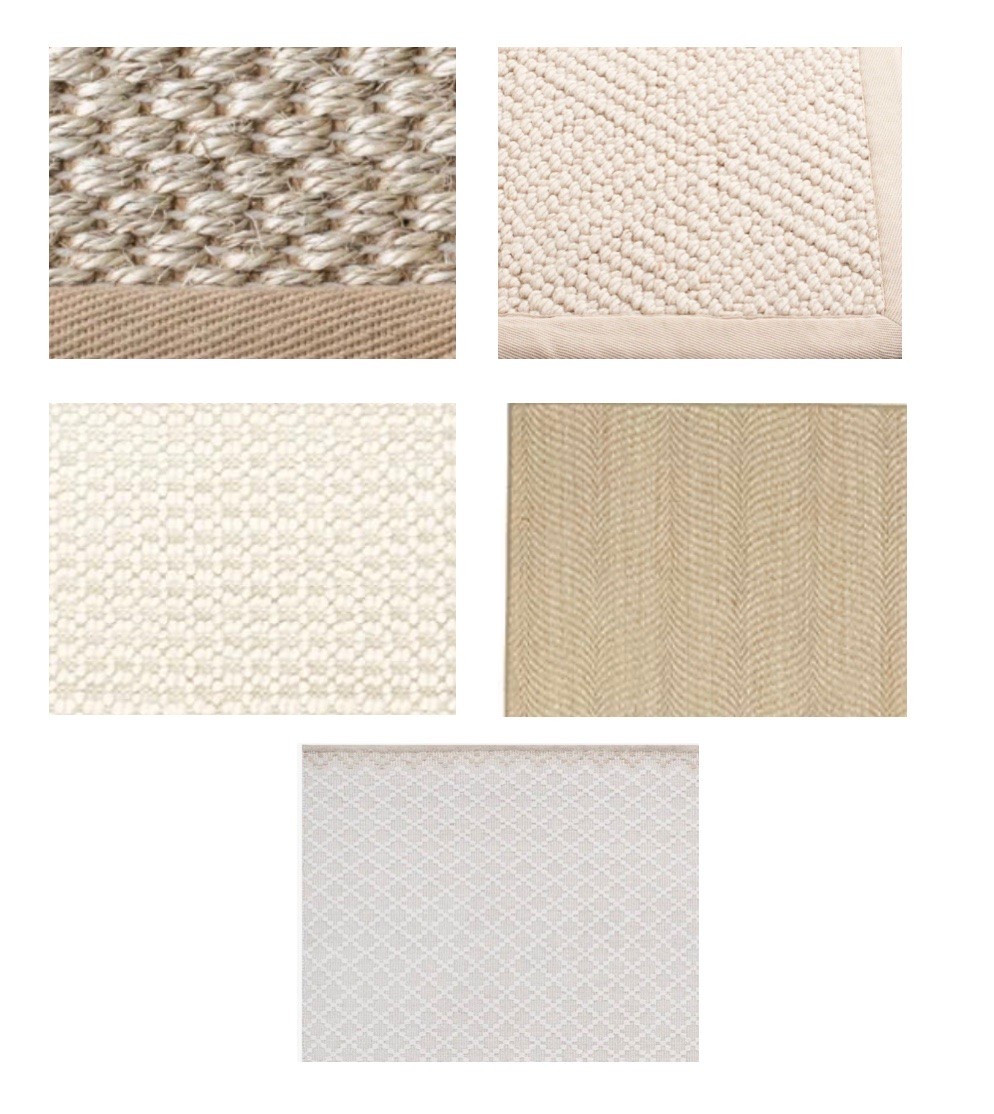 Rugs for the new house I have ordered or are in my cart